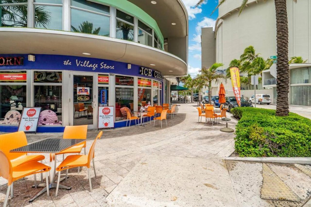 The Purple Pelican Beachfront With Ocean Balcony Unit 3 Fort Lauderdale Eksteriør billede